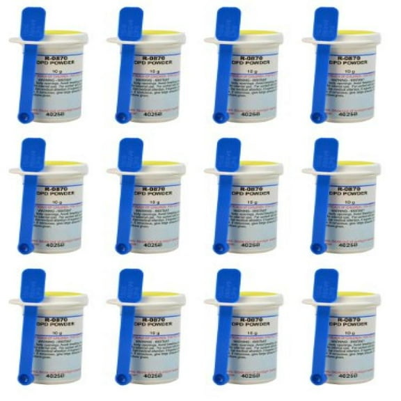 Taylor Technologies Inc R-0870-I-12 Dpd Powder 10g, 12-pack