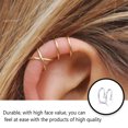 thumbnail image 4 of Guardurnaity Clip de oreja para hombres y mujeres individuales, pendiente Unisex, joyería exquisita, ropa de vestir para festivales, decoración Type4 NO4, 4 of 6