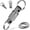 Grey 1 Pack, variant on Titanium Quick Release Swivel Keychain, Heavy Pull-Apart Detachable Car Key Holder with Key Rings