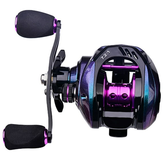Outdoor Fishing DW139 Baitcast Reel - 7.2:1 Ratio, 4 1BB, 10kg Drag