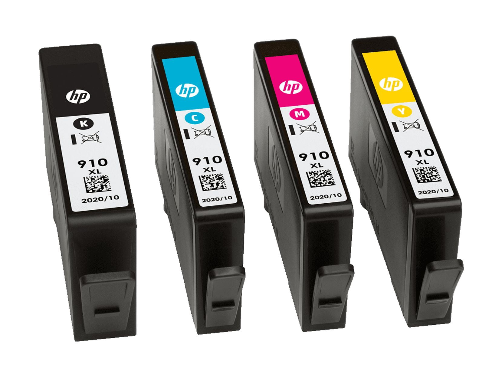 HP 910XL Yellow High-yield Ink Cartridge | Works with HP OfficeJet 8010, 8020 Series, HP OfficeJet Pro 8020, 8030 Series | Eligible for Instant Ink | 3YL64AN
