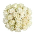 thumbnail image 3 of "Painted Joy Confetti" Roses - 50 cm - Fresh Cut Flowers - 50 Stems - White Roses - by Bloomingmore, 3 of 9