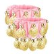thumbnail image 1 of 1 par de pulseras y tobillos para danza del vientre, de gasa, con monedas de oro, accesorio para disfraz de danza del vientre, regalo de San Valentín, joyería para niña, 1 of 4