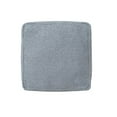 thumbnail image 6 of LR Home Boucle Pouf  Finish in Blue 18" x 18" x 18", 6 of 8