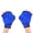 Blue L code, variant on CEORPER Swim Hand Finger Webbed Gloves Webbed Swimming Paddles Aquatic Gloves Flippers