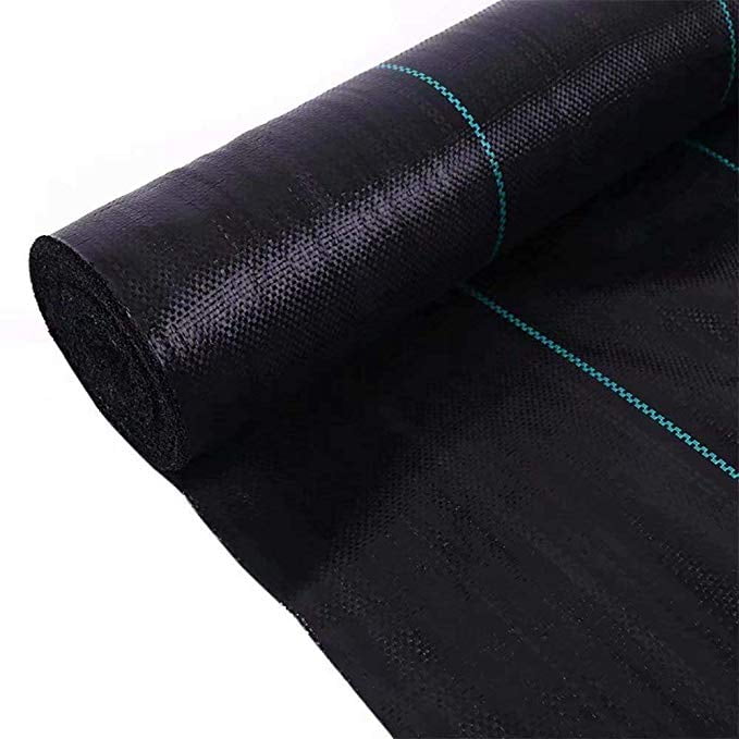6x100ft 3.2oz Weed Barrier Heavy Duty Landscape Fabric for Outdoor Gardens Black 