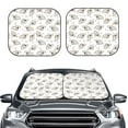 thumbnail image 2 of Yiaed Cartoon Koala Print Car Front Windshield Sun Shade,Foldable Anti-UV Car Sunshade for Front Window for Most Vehicles-Large, 2 of 5