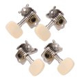 thumbnail image 4 of 4Pcs Guitar String Tuning Peg 2 Hole 2 Left 2 Right Tuner Key Machine Head Set Kit, 4 of 8