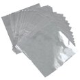 thumbnail image 1 of Cute 100pcs Sweets Candy Package Foil Paper Chocolate Lolly Foil Wrappers Square (Silver), 1 of 2