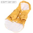 thumbnail image 2 of Imperméable pour Chien, Polyester Imperméable Réfléchissant Imperméable à Capuche Imperméable Imperméable Imperméable Imperméable pour Animaux de Compagnie de Qualité Supérieure, 2 of 8
