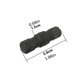 thumbnail image 5 of Scienceny Pin de bisagra marino, herramienta de pasador de bisagra de hierro negro, pasador de bisagra de alambre de tungsteno de repuesto a prueba de Automoción decorativa y accesorios Scienceny VI002773-00, 5 of 6