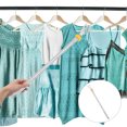 thumbnail image 3 of Household Clothes Telescopic Rod Clothes Hanger Reach Pole Lightweight Clothes Reach Stick, 3 of 8