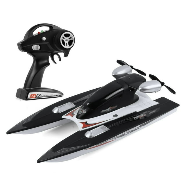 Bateau Télécommandé FY616 RC 2,4G Télécommande Course 30 Km/h Haute Vitesse Télécommande