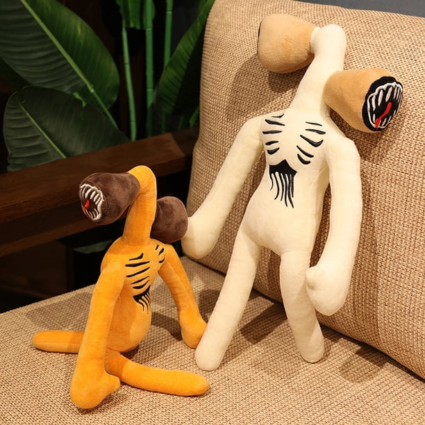 Hot 48cm Siren Head Plush Toy White Black Sirenhead Stuffed Doll