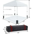 thumbnail image 1 of QinaQin Pop Up Canopy Tent, Outdoor Beach Canopy, White, 1 of 8