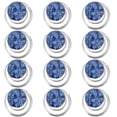 thumbnail image 4 of EeaseCA 12pcs Ladies Rhinestone Hair Pin Metal Coil Spiral with Decoration for Wedding Prom Party Birthday (Blue), 4 of 8