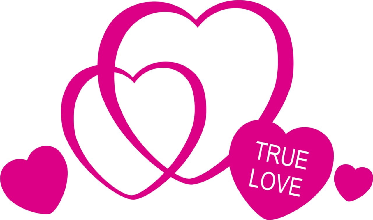 Custom Designs True Love And Hearts Kids Girls And Boys 10 X Inches Walmart Com Walmart Com