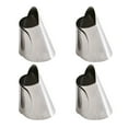 thumbnail image 1 of 4 Pcs Protège-Doigts Ajustable en Acier Inoxydable Protection des Ongles Outil de Cuisine Sûr, 1 of 8