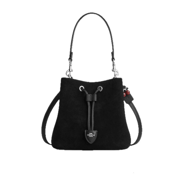 Coach Rowan Bucket Bag With Cherry Charm
