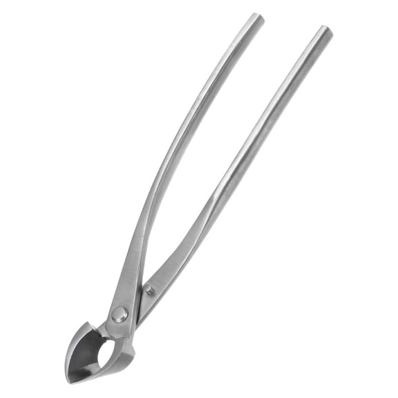 1 Pack Bonsai Tool - 11" Stainless Steel Concave Cutter, Applying to Garden (Silver)