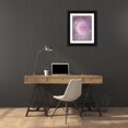 thumbnail image 3 of Love Grams 25x32 Black Ornate Wood Framed with Double Matting Museum Art Print Titled - Snowflakes and Cotton Candy, 3 of 4