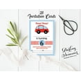 thumbnail image 3 of Darling Souvenir White Birthday Invitation Card 28 Pcs Fill or Write In Blank Invites Printable Party Supplies 5 x 7 Inches, 3 of 5