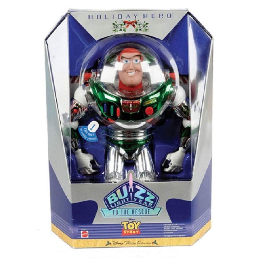 Toy Story Holiday Hero Talking Buzz Lightyear To The Rescue Figure