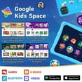 thumbnail image 4 of Contixo 10" Kids Tablet, 2025 Model, 80 FREE Disney eBooks, 32GB, Educational Android Tablet for kids 3-12, Parental Controls, Kid-Proof Case with Kickstand, Android 13 - Blue, 4 of 9