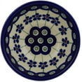 thumbnail image 2 of Polish Pottery 4-inch Bowl Hand Painted in Boleslawiec, Poland + Certificate of Authenticity, 2 of 6