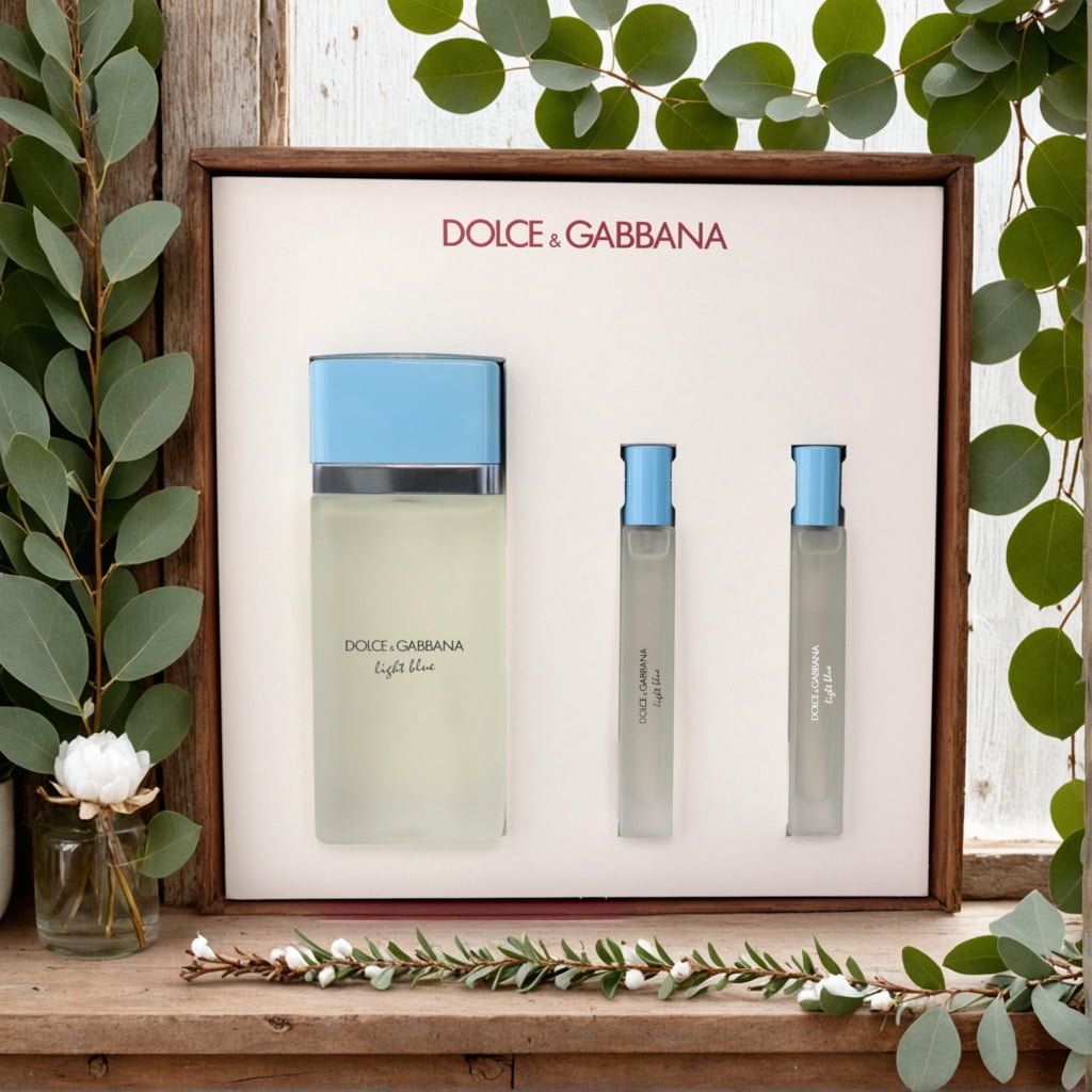 Light Blue by Dolce & Gabbana, 3 Piece Set for Women