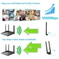 thumbnail image 6 of Wi-Fi 6 USB Adapter AX900Mbps, Dual Band USB 3.0 Wireless Network Card with 2 External Antennas, Free Driver for Online Gaming/4K Streaming/Remote Work, 6 of 8