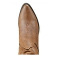 thumbnail image 3 of STYLE & COMPANY Womens Brown Ruched Comfort Dannaa Almond Toe Block Heel Western Boot 7.5 M, 3 of 4
