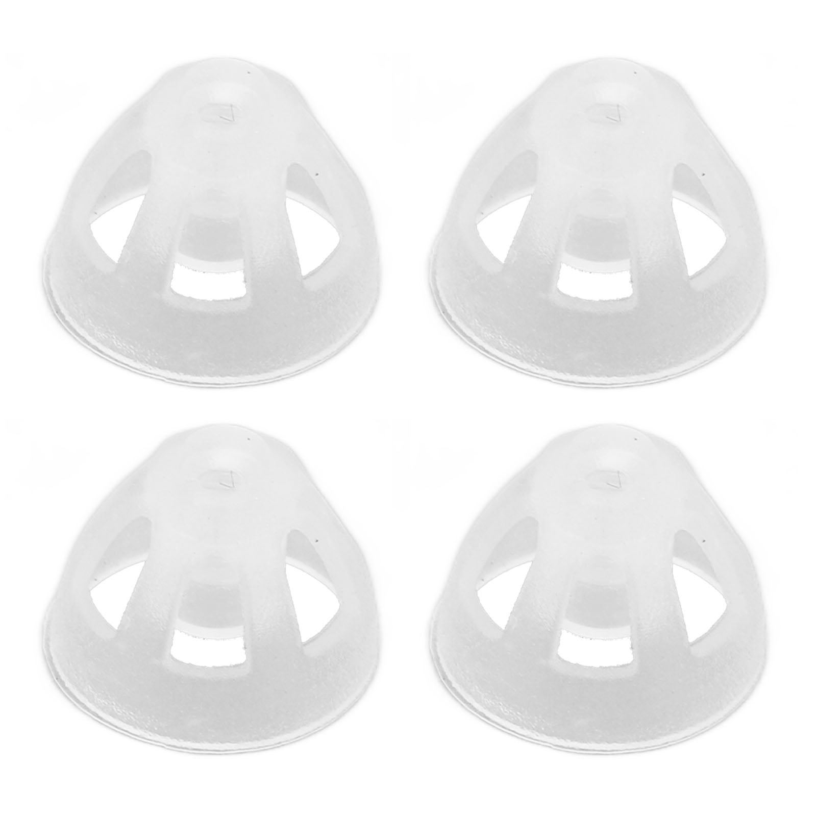 10pcs Ear Domes, Transparent Piece Open Domes For Eld And Hearing