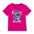 thumbnail image 4 of Lilo & Stitch Girls Palm Beach Aloha T-Shirt, 4 of 6