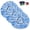 Blue for RinseClean, variant on GFRED 3-Pack Microfiber Spin Mop Replacement Heads for O-Cedar EasyWring 1-Tank System