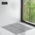 thumbnail image 6 of Miumaeov Floor Tiles, Tiles Interlocking 25 PCS Black New Interlocking Garage Floor Tiles Deck 12"x12" Snow Water Drainage for Pool Shower Bathroom, 6 of 10
