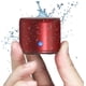 thumbnail image 1 of Portable mini Bluetooth speaker with enhanced bass and high definition sound, red, 1 of 5