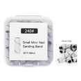 thumbnail image 3 of 80/120/150/180/240Grit Nail Machine Nail Drill Bits Sanding Bands Set for Nail Drill File Acrylic Nails Gel Removing, 3 of 21