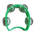 thumbnail image 1 of Tambourine Mini Hand Bell Percussion Musical Instrument Small Tambourine (Color 2), 1 of 4