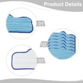 thumbnail image 2 of KDJ Microfiber Mop Cloths for Dupray Neat Steam Cleaner - Replacement Accessories, Reusable Cleaning Pads, Efficient Dirt Trapping, Multi-Surface Use, Easy Attachment, 10 Pack, Blue, 2 of 10
