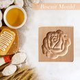 thumbnail image 3 of Molde de madera para galletas Moldes de galletas en relieve 3D ecológicos para muffins de frutas blandas Hugtrwg Para estrenar, 3 of 6