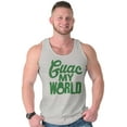 thumbnail image 5 of Guac World Guacamole Avocado Foodie Tank Top T Shirts Men Women Brisco Brands S, 5 of 6