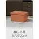 thumbnail image 2 of pstuiky Caja de almacenamiento para ropa y edredones, plegable, de cartón duro reforzado con tapa, ideal para guardar pantalones o ropa de cama., 2 of 2