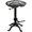Black, variant on 23" Black Backless Adjustable Height Bar Chair With Footrest