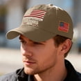 thumbnail image 6 of WKSCLPAI 250th Anniversary Hat USA 250 Years Freedoms Baseball Hat We The People Stars Stripes Flag Embroidered Baseball Cap for Commemorative 250 Years Independence(Khaki), 6 of 8