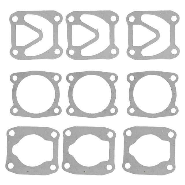 BTOER 3set Valve Plate Gaskets Washers Plastic For Air Compressor 3 In 1 Cylinder Head Base Valve Plate Gaskets Washers