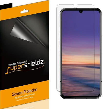 [6-Pack] Supershieldz for LG G9 ThinQ Screen Protector, Anti-Bubble High Definition (HD) Clear Shield