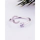 thumbnail image 5 of Cubic Zirconia Letter Decor Cuff Ring, 5 of 5