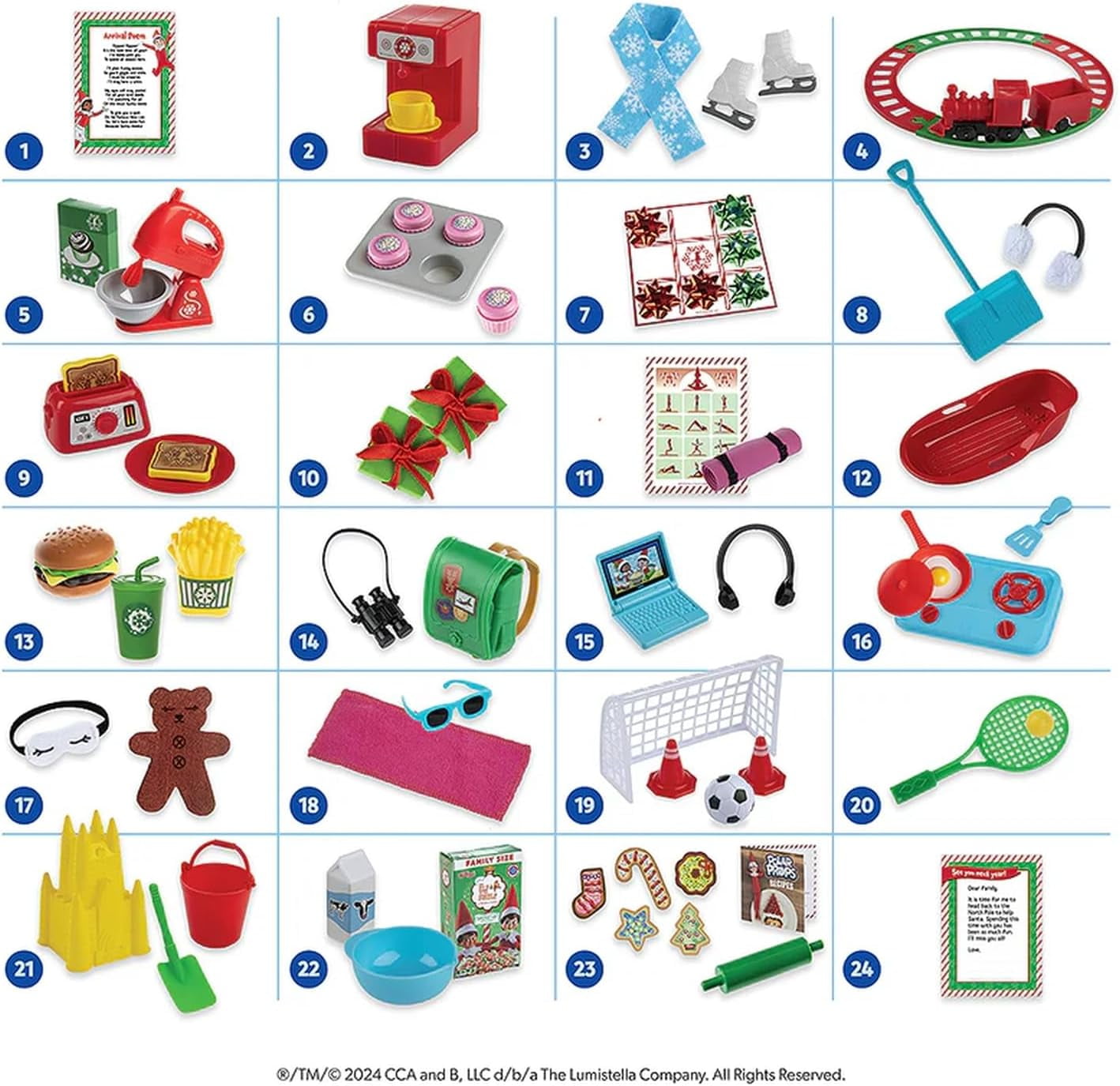 The Elf on the Shelf: Official Super Props Bundle, 185-Pieces