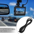 thumbnail image 3 of Unique Bargains 2 Pcs 6 Pin 6.56ft 200cm Backup Camera Extension Cable Dash Camera Cord Wires Car Rear View Camera, 3 of 6